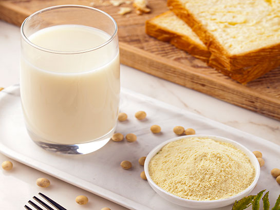 C02Y 18% Protein Instant Sojabohnen Milchpulver (mit Zucker)
